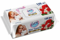 Lara Popsitörlő Rózsa kupakos (120 db/cs) - diaper