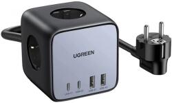 UGREEN DigiNest Cube 3 Plug + 4 USB 1,8 m (CD268)