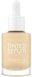Catrice Nude Drop Tinted Serum Foundation fond de ten 30 ml pentru femei 010N