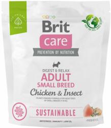 Brit Brit Care Dog Sustainable Adult Small cu Pui, 1 kg