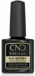 CND Shellac NO-WIPE+ Top Coat fixálás mentes fedőlakk 7, 3 ml