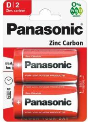 Panasonic RedZinc R20RZ/2BP D/góliát cink-mangán tartós elem 2 db/csomag (R20R-2BP) (R20R-2BP) - firstshop