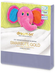Dream On Protector de saltea Dream On - Smartcel Gold, 60 x 120 cm, gri (5000119)