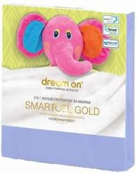 Dream On Protector de saltea Dream On - Smartcel Gold, 60 x 120 cm, albastru (5000083)
