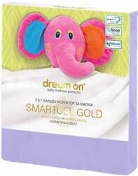 Dream On Protector de saltea Dream On - Smartcel Gold, 60 x 120 cm, violet (5000131)
