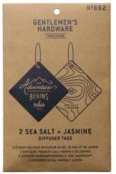 Gentlemen's Hardware Aromatizator auto Seasalt & Jasmine - Gentlemen's Hardware Car Diffuser Seasalt & Jasmine 2 buc