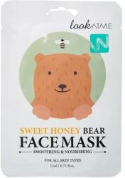 Look At Me Mască din țesătură cu extract de miere - Look At Me Sweet Honey Bear Face Mask 21 ml
