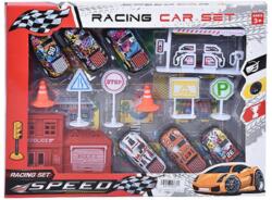 Magic Toys Fast Speed 6db-os graffiti hátrahúzós kisautó szett kiegészítőkkel (MKO308639)
