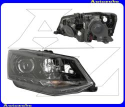 Skoda FABIA 3 2014.10-2018.07 /NJ/ Fényszóró jobb (H7/H7/LED) motorral HELLA 1EL 011 824-221