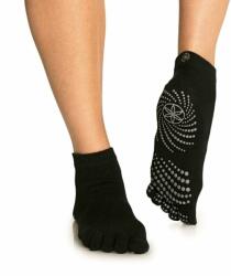 GAIAM Șosete de yoga Grippy Yoga Socks Black M/L