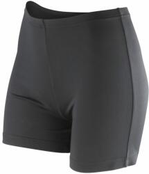 SPIRO Pantaloni scurți sport pentru femei Impact Softex - Neagră | 2XL (SPIRO-S283F-1000158992)