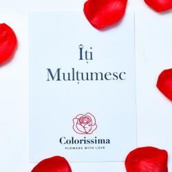 Colorissima Felicitare - Iti Multumesc -