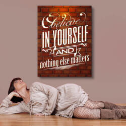 4 Decor Tablou canvas : Self-Confidence - beestick-deco - 174,00 RON