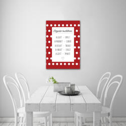 4 Decor Tablou canvas : Regulile bucatariei - beestick-deco - 90,00 RON