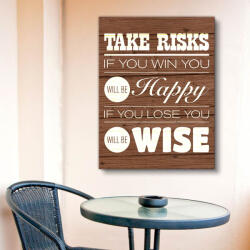 4 Decor Tablou canvas : Risky business - beestick-deco - 69,00 RON