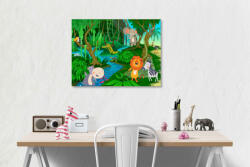 4 Decor Tablou canvas : Jungla din povesti - beestick-deco - 104,00 RON