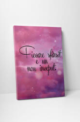 4 Decor Tablou canvas : Un nou inceput - beestick-deco - 104,00 RON