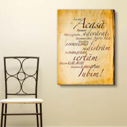 4 Decor Tablou canvas : Cadou de casa noua - beestick-deco - 104,00 RON