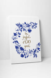 4 Decor Tablou canvas : Be joyful - beestick-deco - 104,00 RON