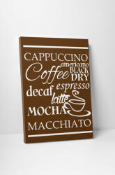 4 Decor Tablou canvas : Cappuccino americano - beestick-deco - 174,00 RON
