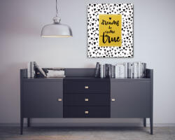 4 Decor Tablou canvas : Dreams do Come True - beestick-deco - 69,00 RON