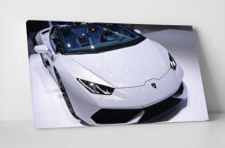 4 Decor Tablou canvas : Lamborghini alb - beestick-deco - 63,00 RON