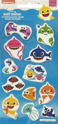  Baby Shark pufi szivacs matrica szett (GIM77512038A) - kidsfashion