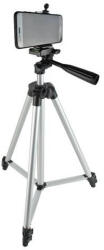  Trepied foto universal 102 cm , filet 1 4 cu suport de telefon - Gri