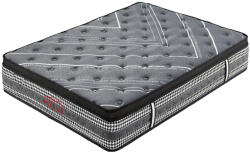  Saltea ortopedica Wolke Pocket Spring Latex 180x200x25 cm, cu arcuri individuale, latex de 2 cm si spuma confort 2 cm, fermitate medie (C52) Saltea