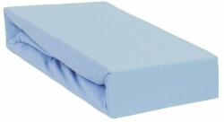 Qmini - Cearceaf impermeabil cu elastic, Pentru patut 120x60 cm, Din jerseu, Blue (QM_SHEET_WP_Blue) - doitatici