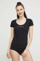 Emporio Armani Underwear póló otthoni viseletre fekete - fekete S - answear - 15 990 Ft