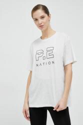 P. E Nation pamut póló szürke - szürke S