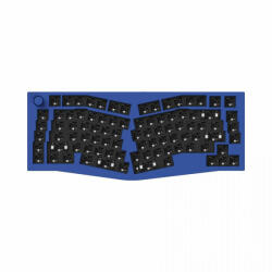 Keychron Q10 QMK Custom Mechanical Keyboard Barebone ISO Knob Navy Blue US (Q10-F3)