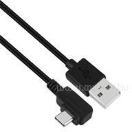STANSSON 1m 90°-os Type-C USB 2.0 kábel (CZ-236-D) (CZ-236-D)