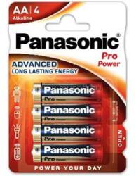 Panasonic PRO POWER tartós elem AA, alkáli, 4db/csomag (LR6PPG-4BP) (LR6PPG-4BP)