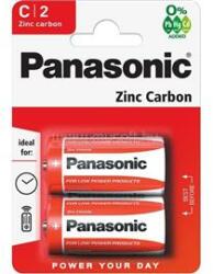 Panasonic RedZinc R14RZ/2BP C/baby cink-mangán tartós elem 2 db/csomag (R14R-2BP) (R14R-2BP) - mysoft
