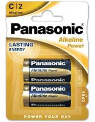 Panasonic LR14APB/2BP 1, 5V C/baby tartós alkáli elem 2 db/csomag (LR14APB-2BP) (LR14APB-2BP)