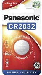 Panasonic CR2032 3V lítium gombelem 1db/csomag (CR2032-1B-PAN) (CR2032-1B-PAN)