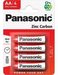 Panasonic RedZinc R6RZ/4BP AA/ceruza cink-mangán tartós elem 4 db/csomag (R6R-4BP) (R6R-4BP) - mysoft