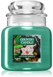 The Country Candle Company Holiday Sweets lumânare parfumată 453 g