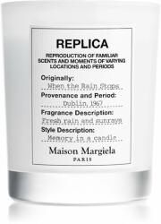 Maison Margiela REPLICA When the Rain Stops lumânare parfumată 165 g