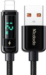 Mcdodo Cablu de date Mcdodo Digital Pro USB-A la Lightning 1.2m 3A 12W Negru (CA-9940)