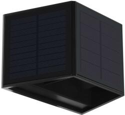 MILAGRO Aplică LED solară WINGS LED/2W/3, 2V 3000K IP54 neagră (MI2142)