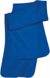K-UP Uniszex sál K-UP KP878 Fleece Scarf -Egy méret, Royal Blue