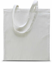 Kimood Uniszex táska Kimood KI0223 Basic Shopper Bag -Egy méret, White