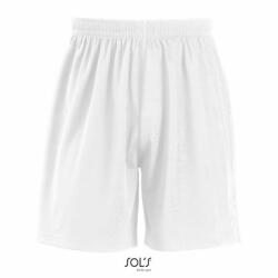 SOL'S Férfi rövid nadrág SOL'S SO01221 Sol'S San Siro 2 - Adults' Basic Shorts -M, White