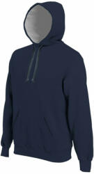 Kariban Uniszex kapucnis pulóver Kariban KA443 Hooded Sweatshirt -XL, Dark Grey