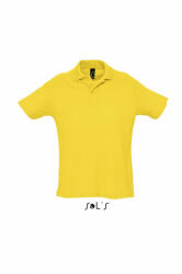 SOL'S Férfi galléros póló SOL'S SO11342 Sol'S Summer Ii - Men'S polo Shirt -M, Gold