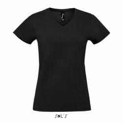 SOL'S Női póló SOL'S SO02941 Sol'S Imperial v Women - v-nyakú póló -XL, Deep Black
