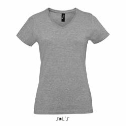 SOL'S Női póló SOL'S SO02941 Sol'S Imperial v Women - v-nyakú póló -L, Grey Melange